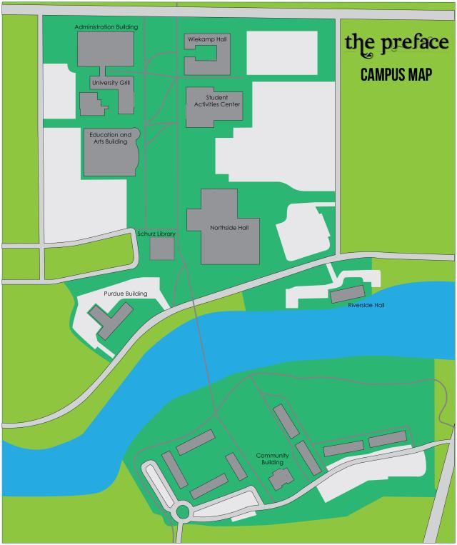 Map of campus_without names