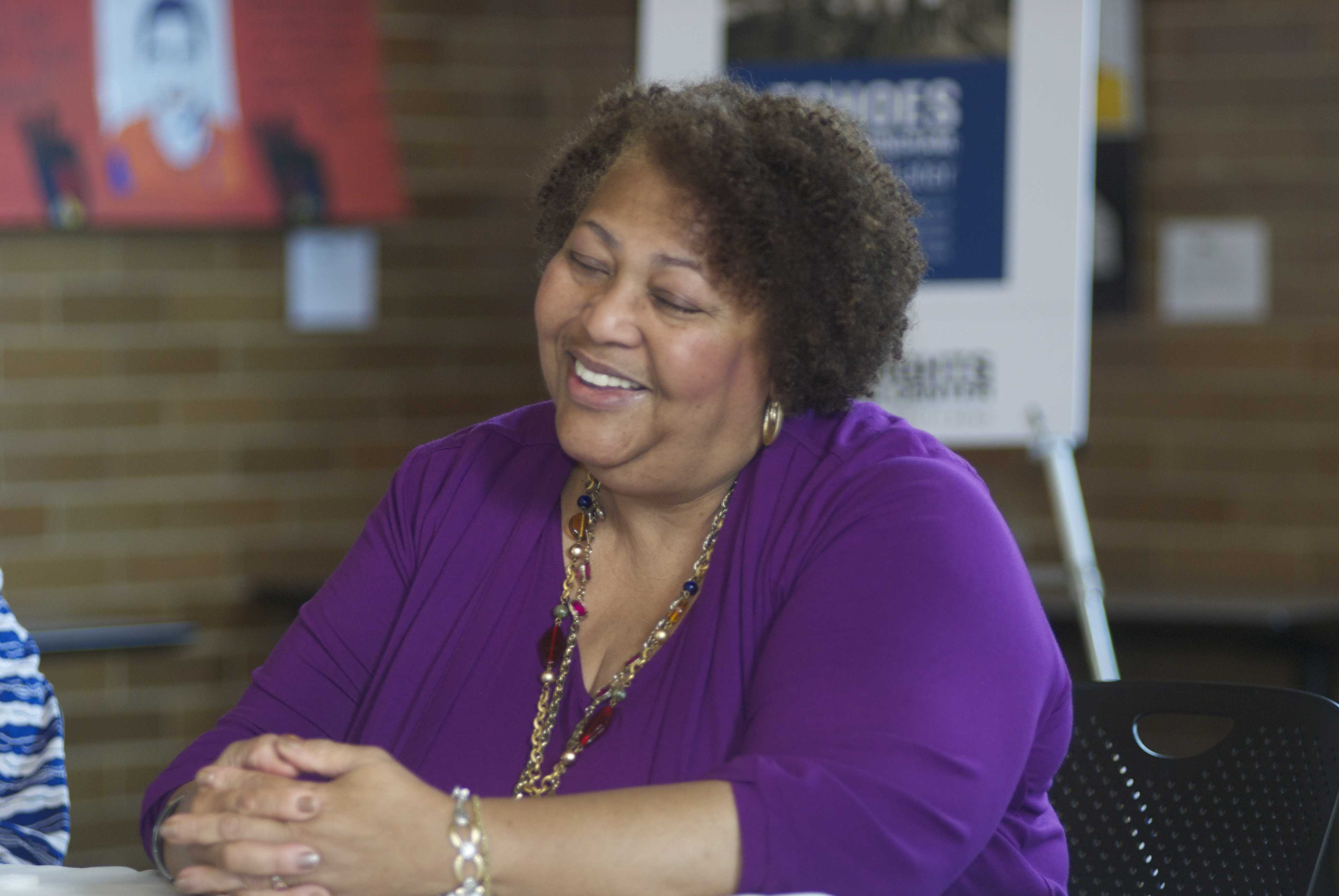 Dianne Braddock discussed the civil rights movement of the 1960s and present-day problems. Photo courtesy of the Civil Rights Heritage Center.