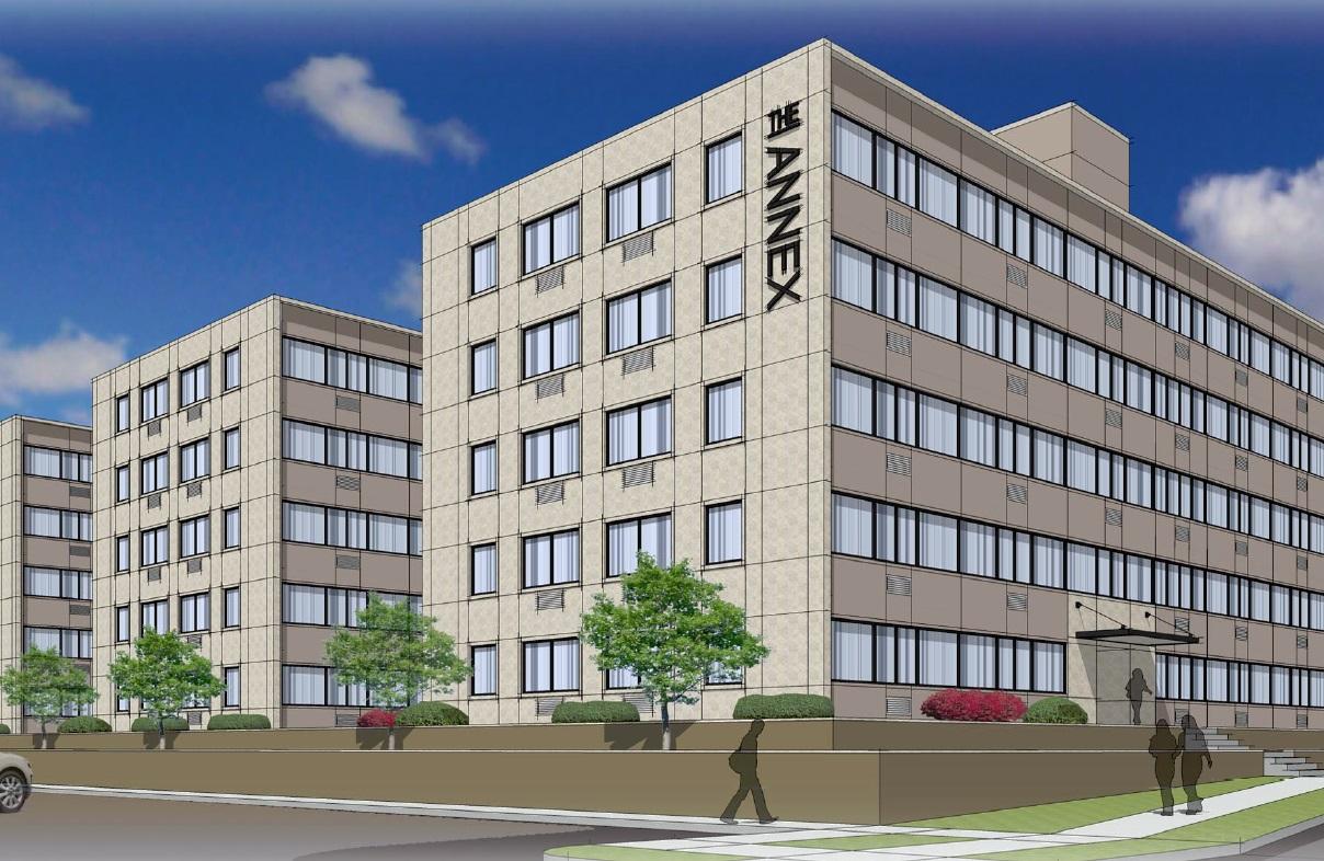 A digital rendering of The Annex of South Bend. Photo courtsey of Mecca Companies