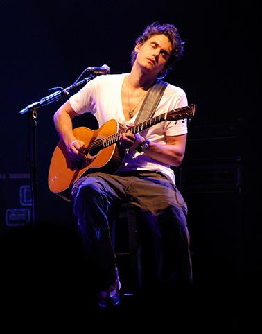 John Mayer performs at a concert. Photo courtesy of Wikimedia Commons copy