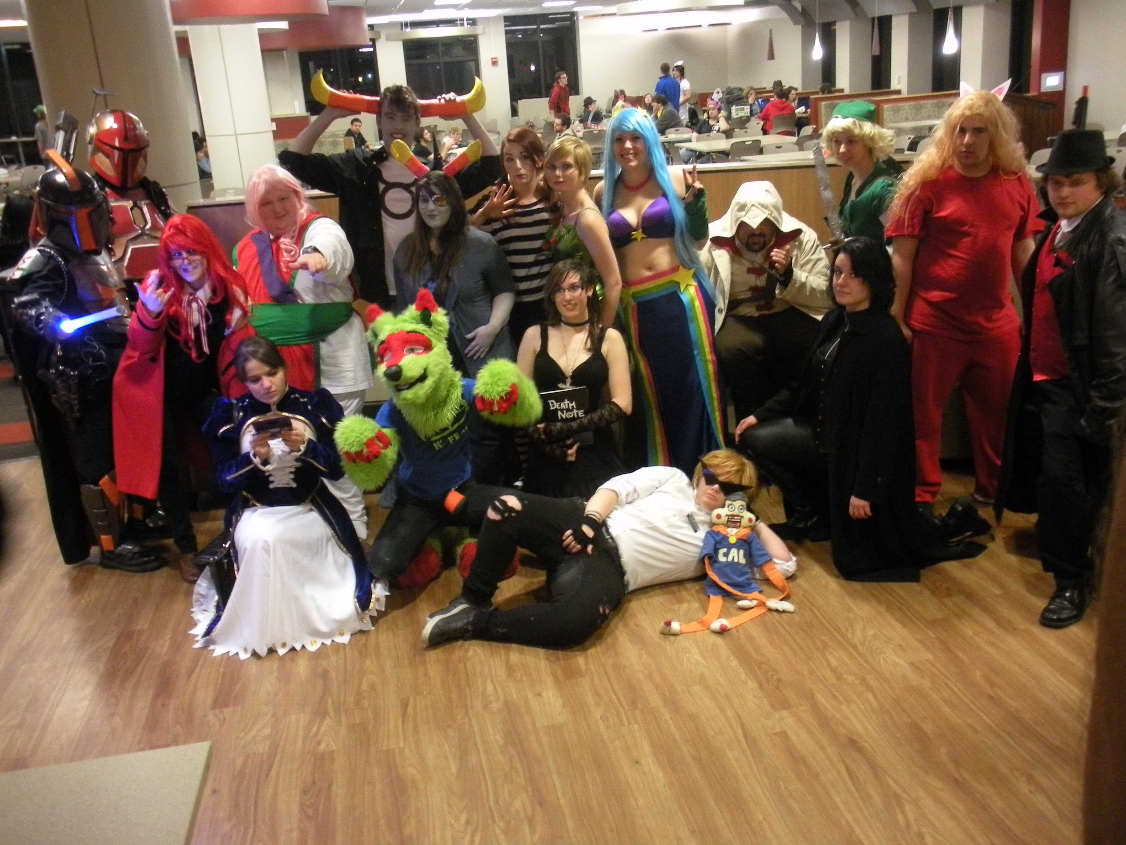 Students at the Cosplay Con came dressed in their best character costumes from anime, movies, video games and comic books. Preface photo/TRICIA MCCANN