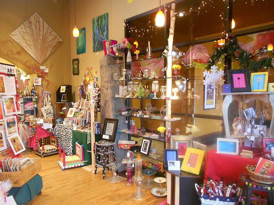 WEB_Inside Made in Michiana, customers will find a variety of works from local artists to purchase