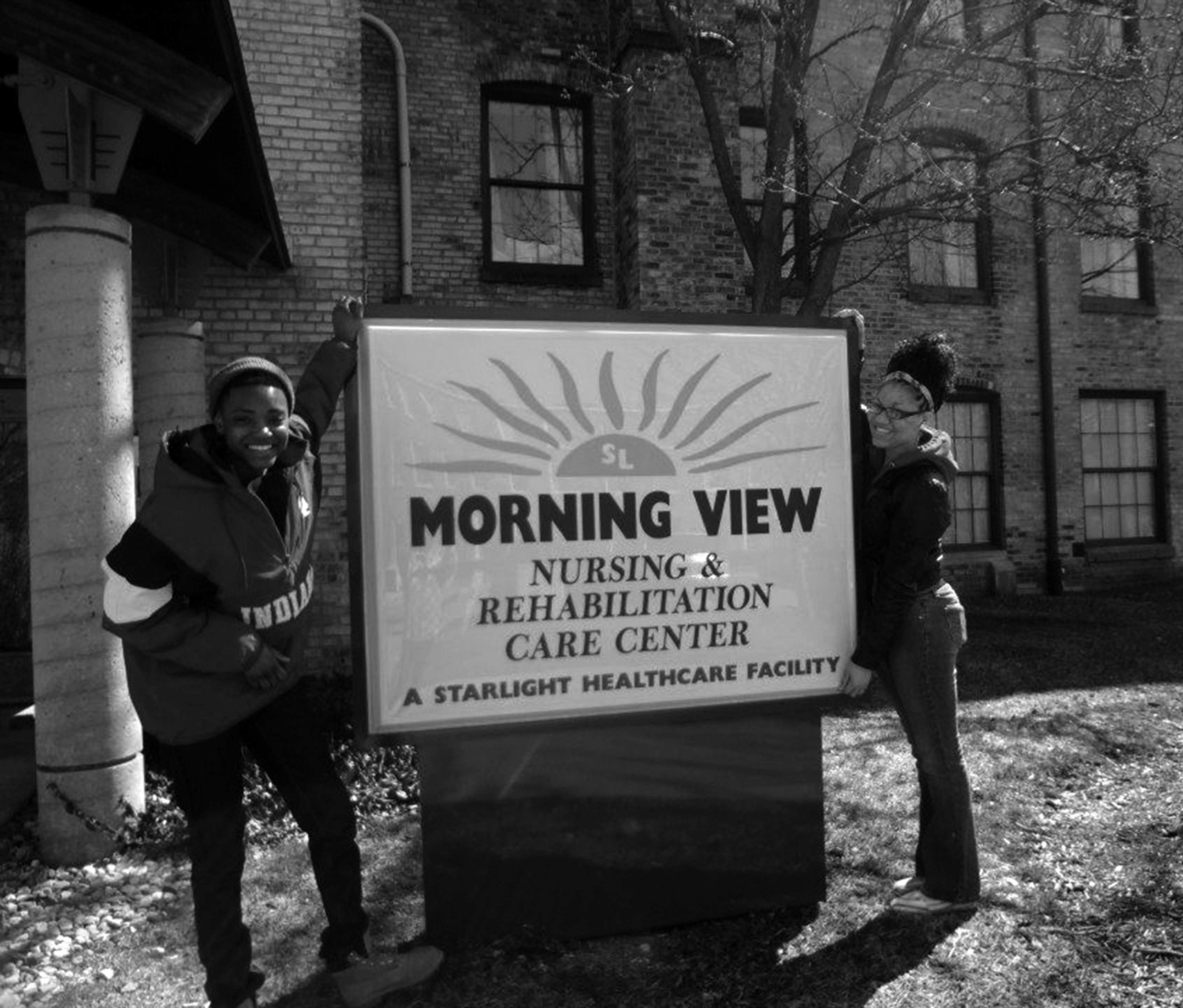 Sisters Assisting Sisters visiting Morning View Nursing Home. Photo courtesy of SAS