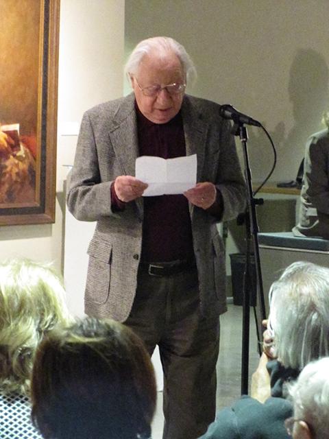 Harold Zisla, senior artist and co-author of the book. Preface photo/BEKKA OXLEY