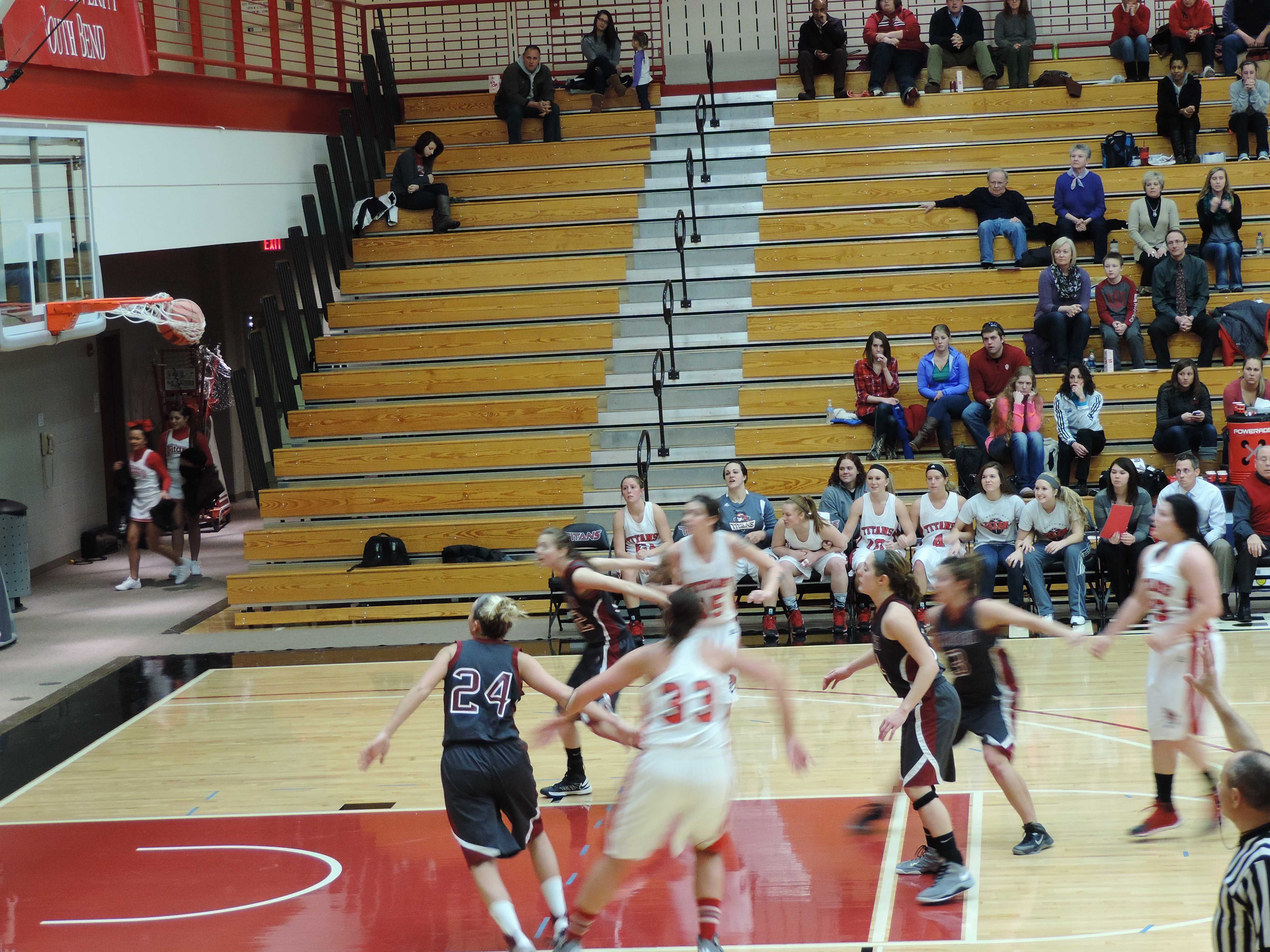 The Lady Titans played against on Wednesday, Jan. 29.