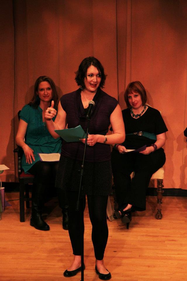 A performer from the 2013 Michiana Monologues Write on Sisters! event at IUSB. (Photo provided)