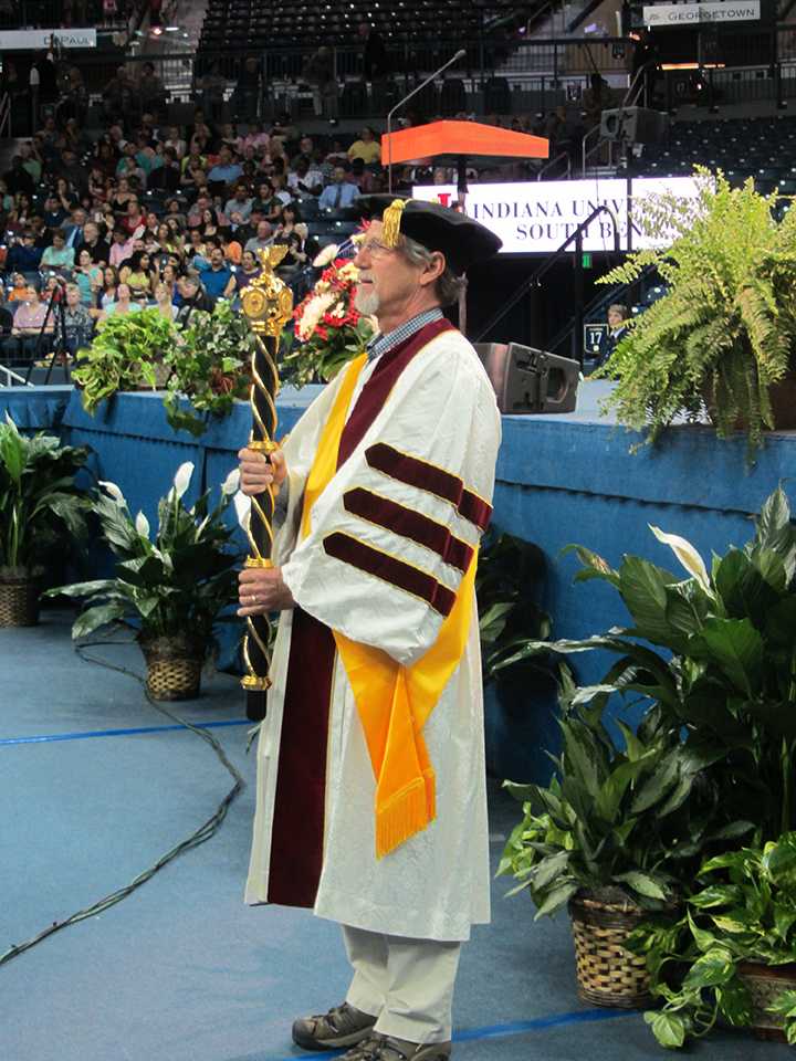 Highlights from the 2013 IUSB Commencement Ceremony at the Joyce Center Field House. (Photo provided)