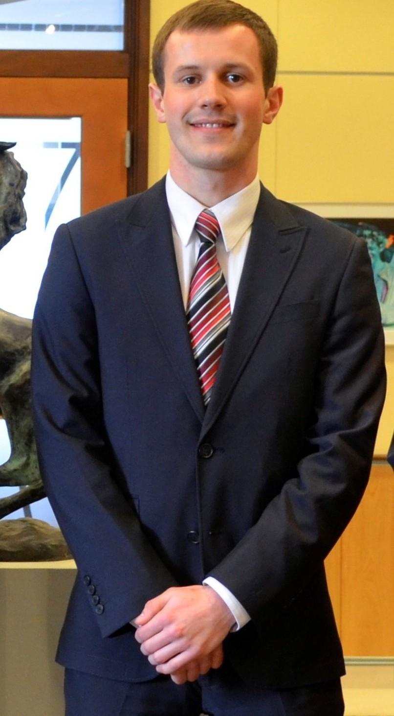Justin Chupp, president of the Student Government Association.