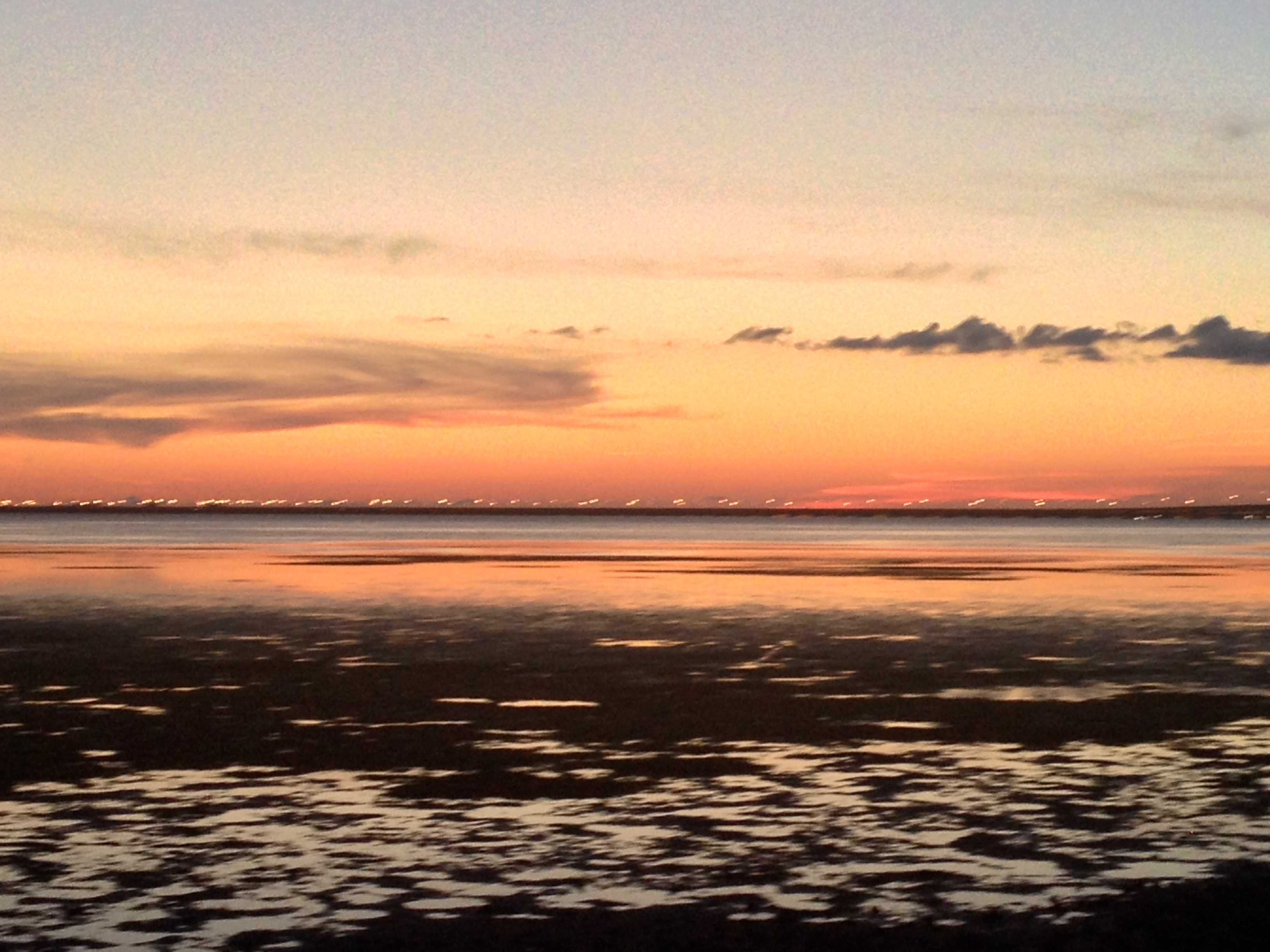Tampa Bay at low tide, taken in August 2014. Photo credit/Jordan Rae Lucas