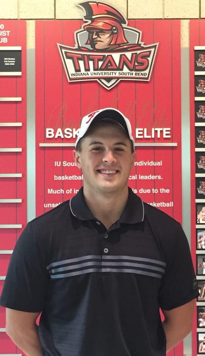 Head golf coach, Justin Akers