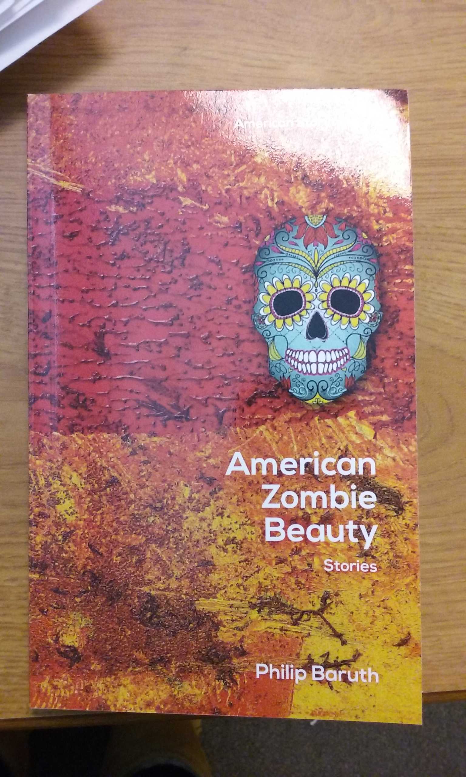 Cover of “American Zombie Beauty” designed by IU South Bend graduate. Photo Credit/Rachel Nuner