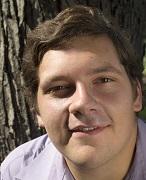Student-playwright Brad Pontius, writer of this adaption of The Legend of John Henry. Photo Credit/Brad Pontius