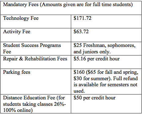 For more information, visit: https://www.iusb.edu/bursar/tuition_and_fee_rates/2016-2017-fees