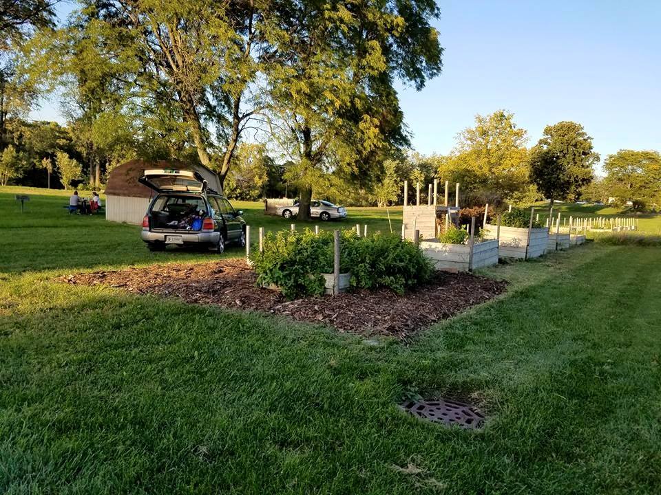 The IU South Bend Community Garden is located at River Crossing Student Housing.
PHOTO/ROBYN HAWLEY