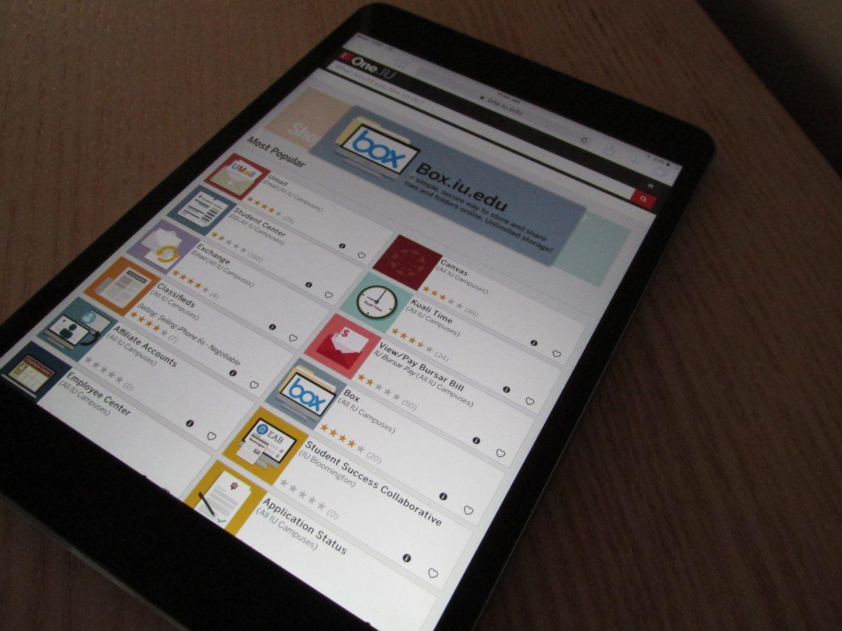 New tablets and other gadgets are just some of the new technology available to IUSB instructors.
PHOTO/Allissa Corak