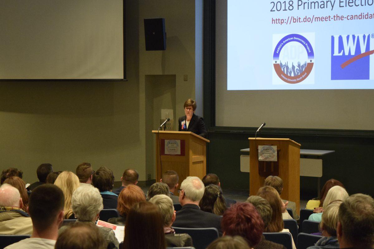 Candidate forum draws overflow crowd