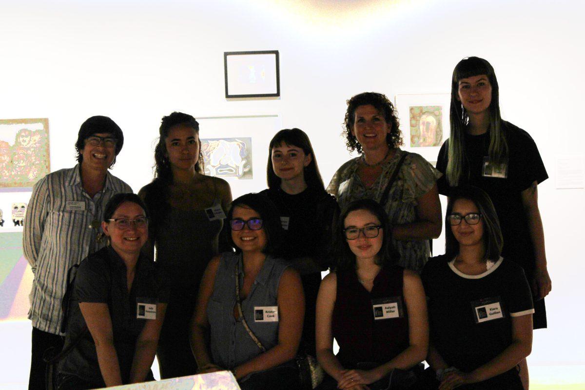 Painting classes experience nontraditional art at the Lubeznik Center