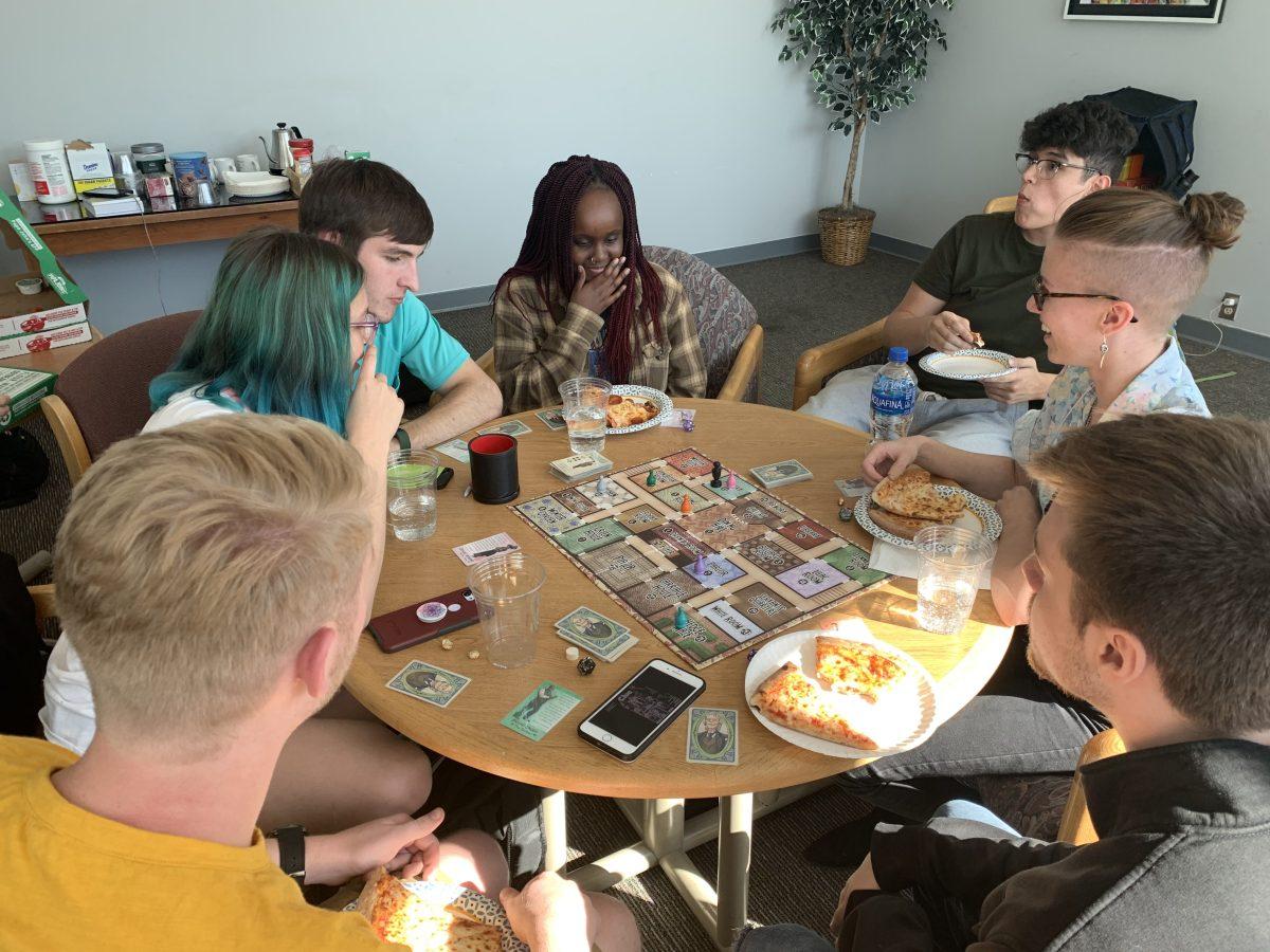 English Club launches the semester with a fun filled game night
