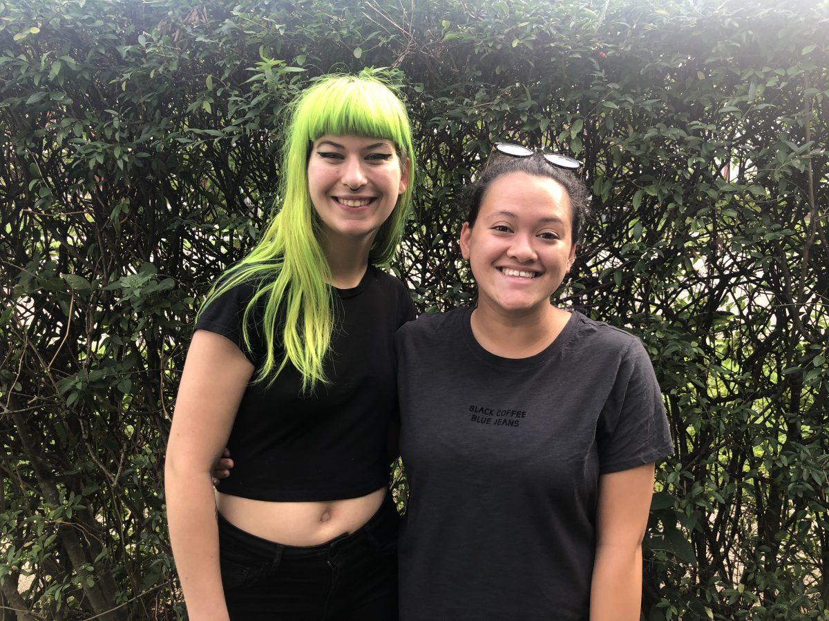 Co-Editors-in-Chief Kate Luce and Taylor Waldron. Photo/Kate Luce and Taylor Waldron.


