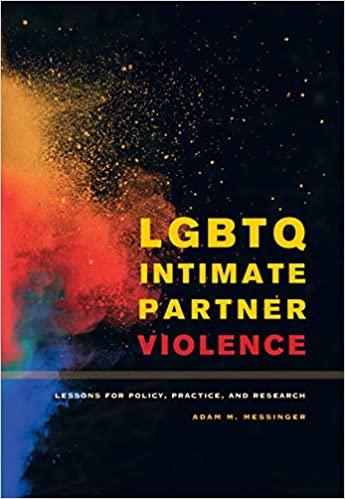 LGBTQ Intimate partner Violence 