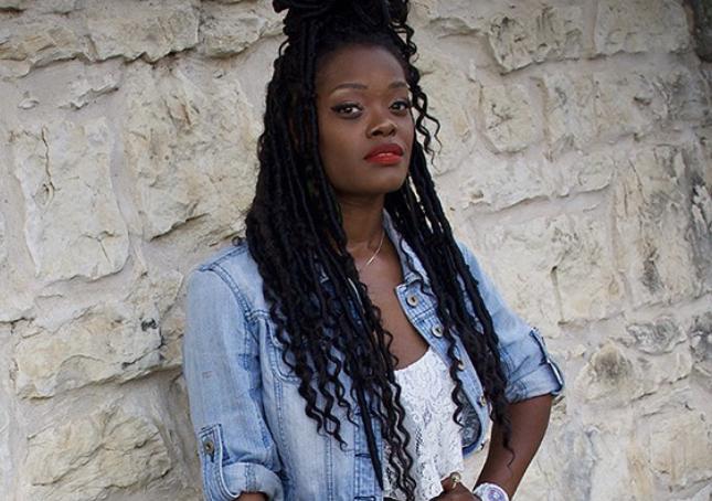 
Photo provided by Titan Productions. Ebony Stewart, social activist and internationally renowned spoken word poet, showcased in Titan Production event.

