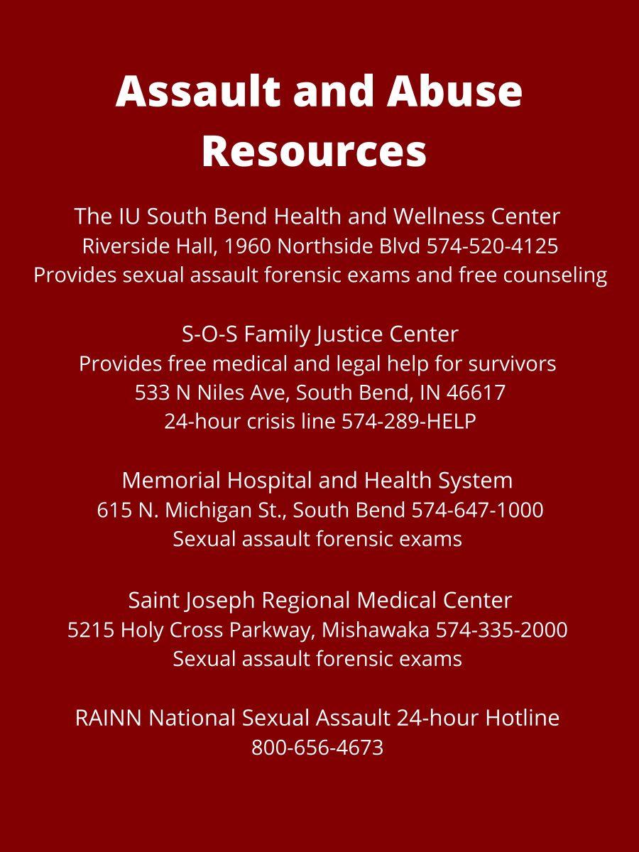 Photo provided by IU South Bend Health & Wellness Center.