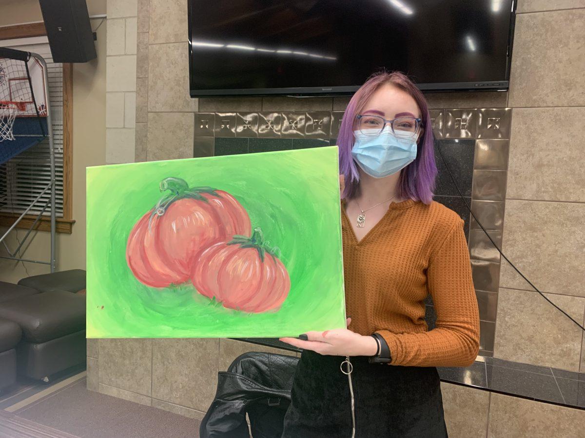 Painting, pizza and pumpkins