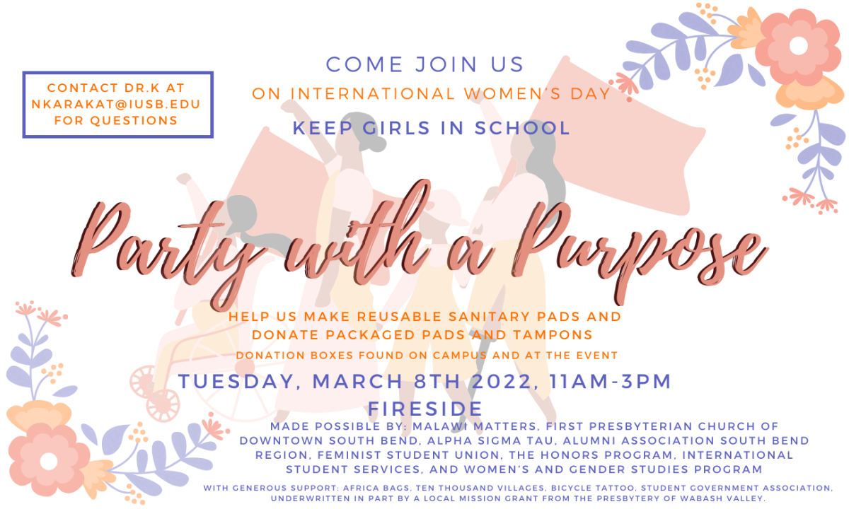 Party with a purpose at IU South Bend