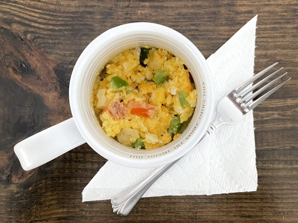 Simple Student Meals: Egg Omelet in a Mug