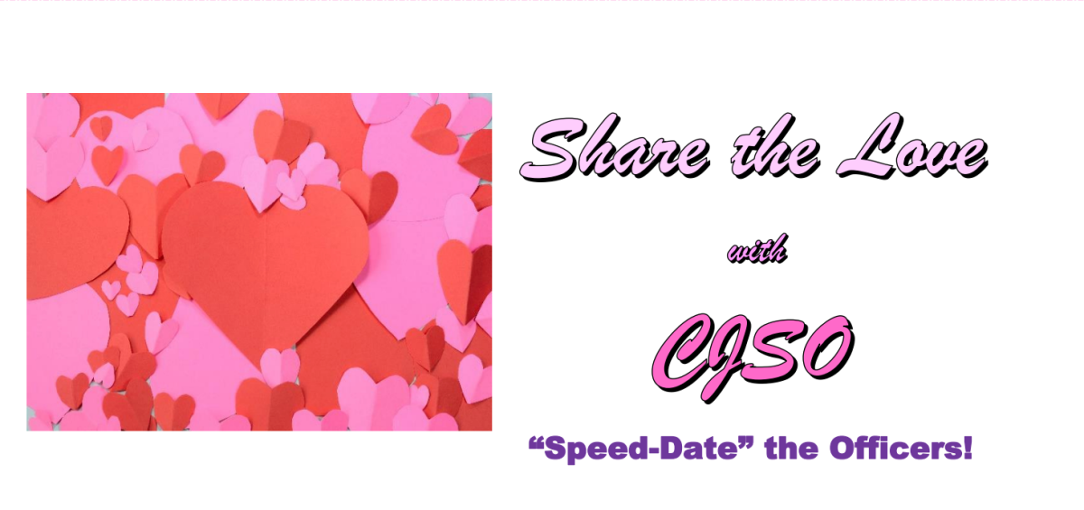 Criminal Justice Student Organization to host Valentine’s meeting