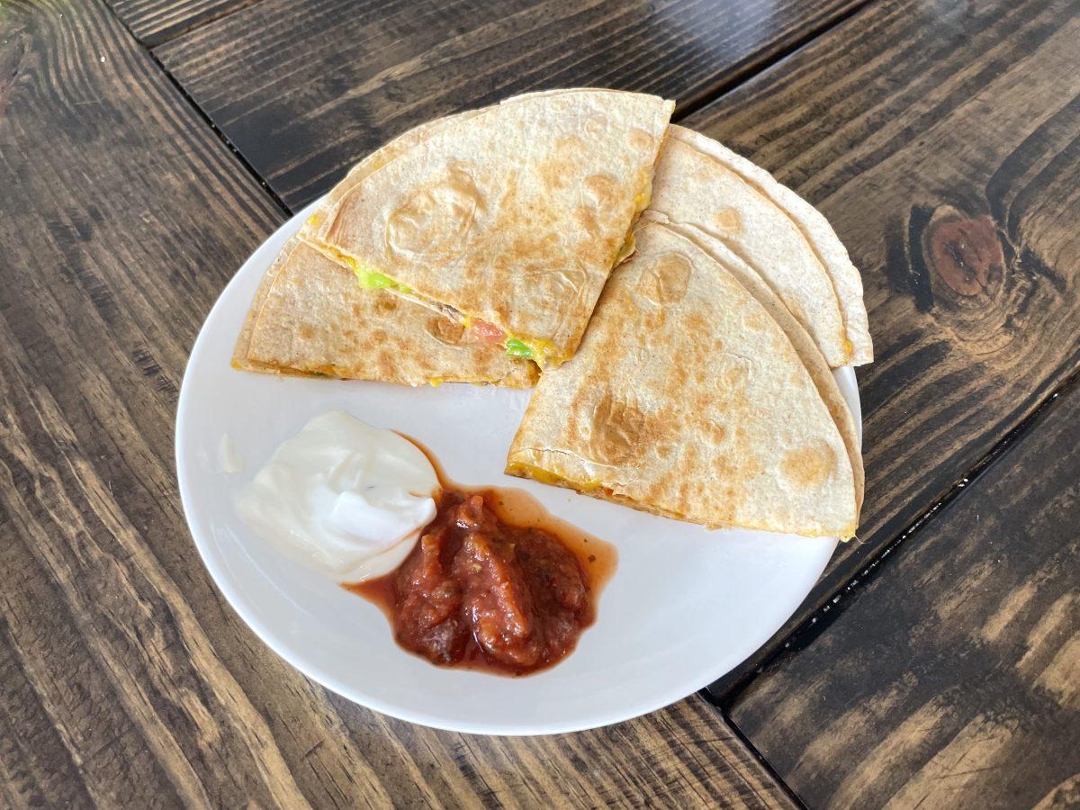 Simple student recipe: Veggie quesadillas