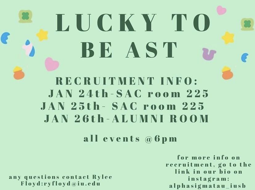 Alpha Sigma Tau sorority seeks new pledges