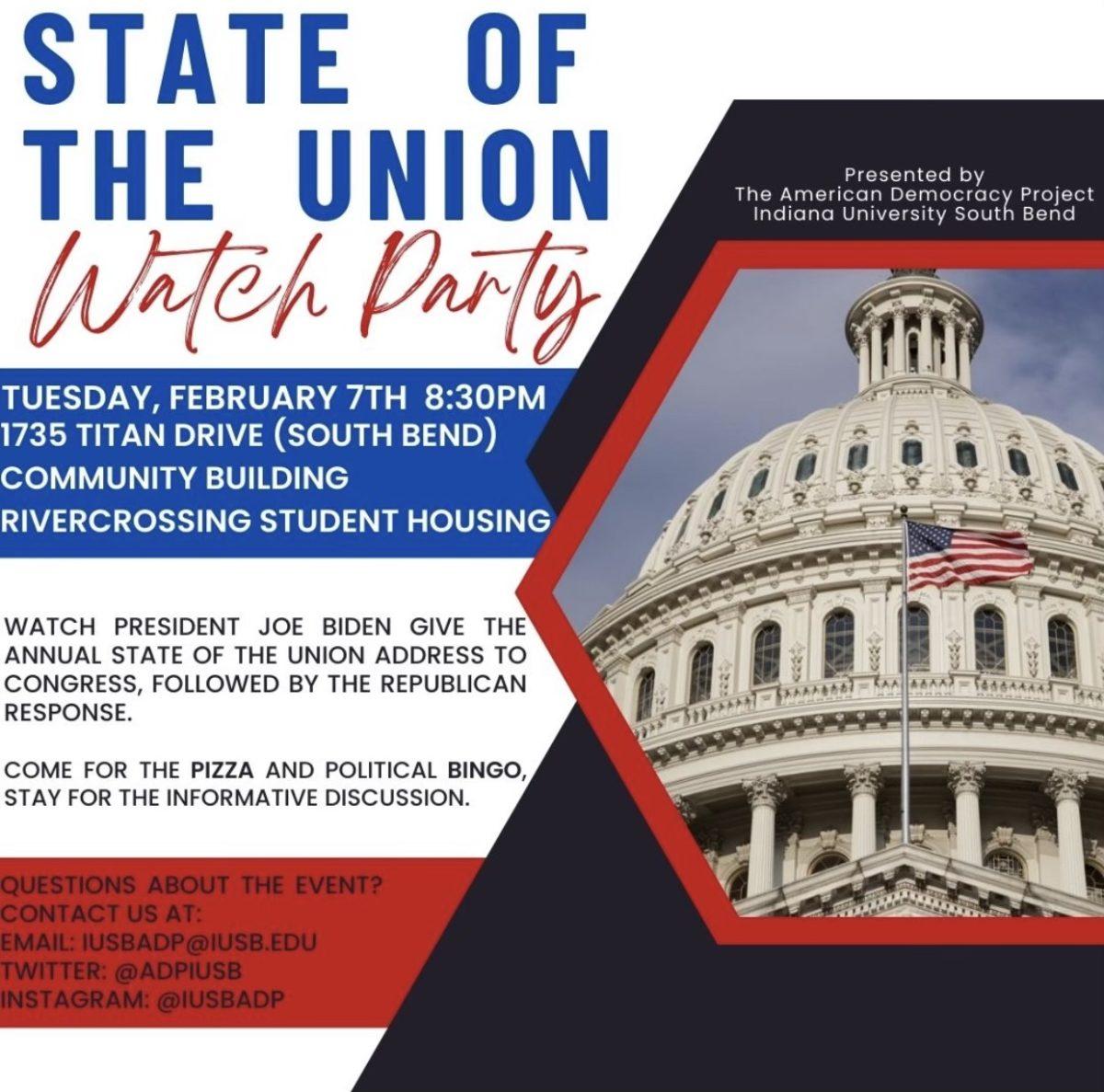 State of the Union watch party