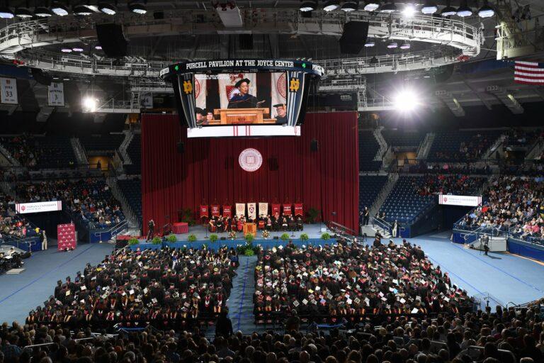 2023 commencement time changed to evening
