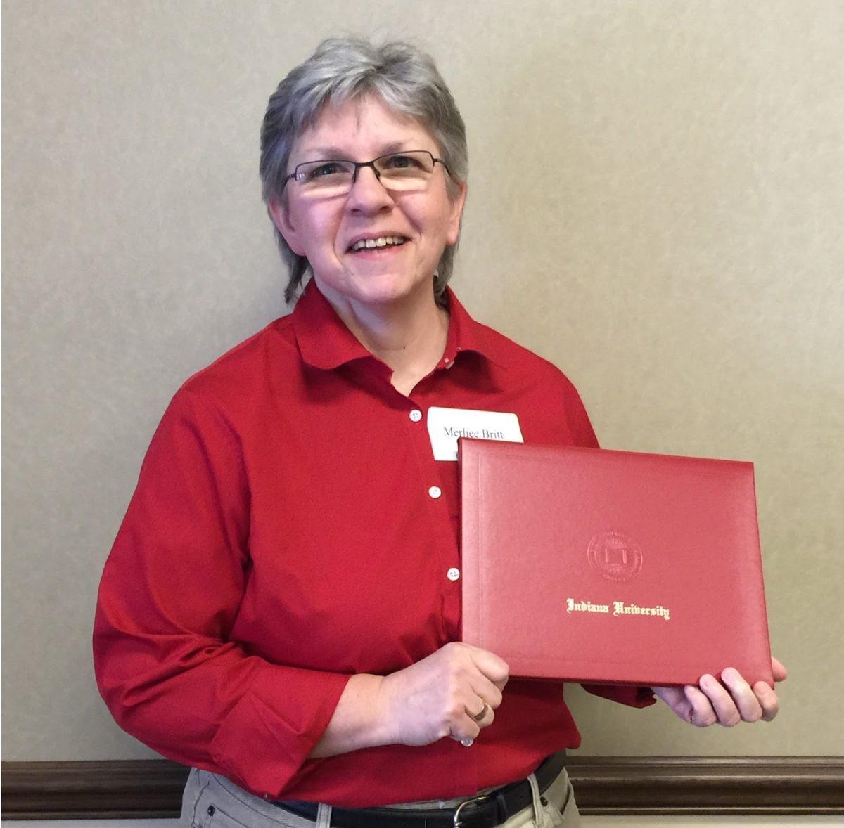 Prof. Merilee Britt encourages women in chem