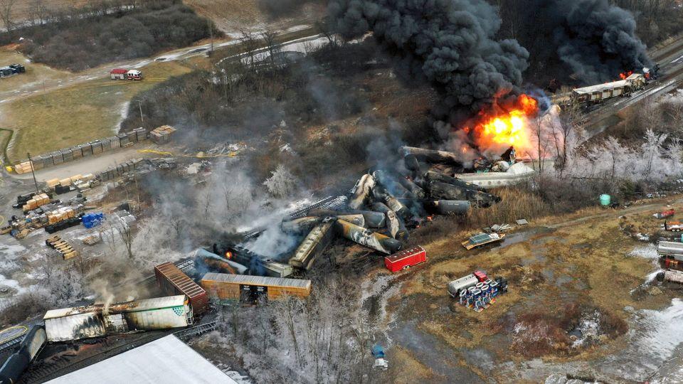Train derailment raises health concerns