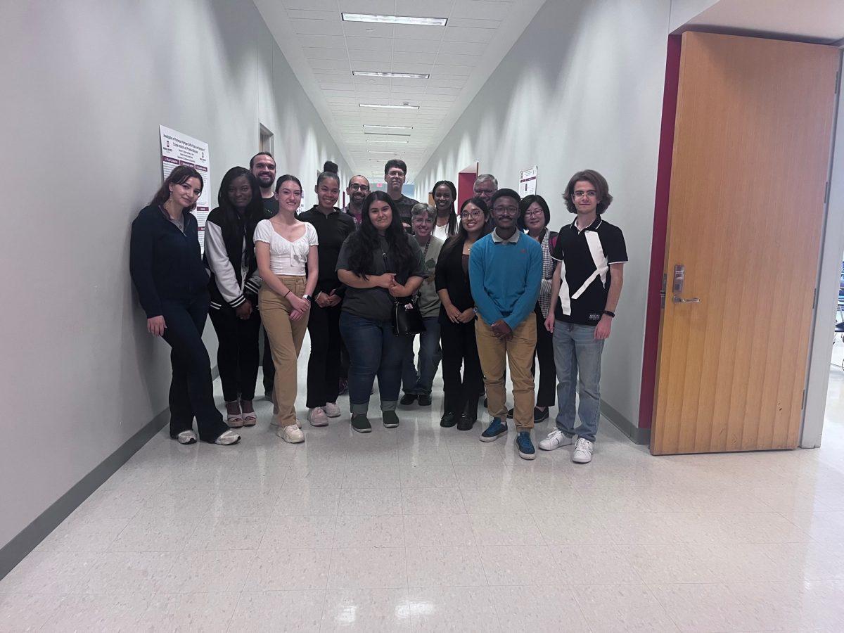 IN LSAMP students present their research to the IU South Bend community