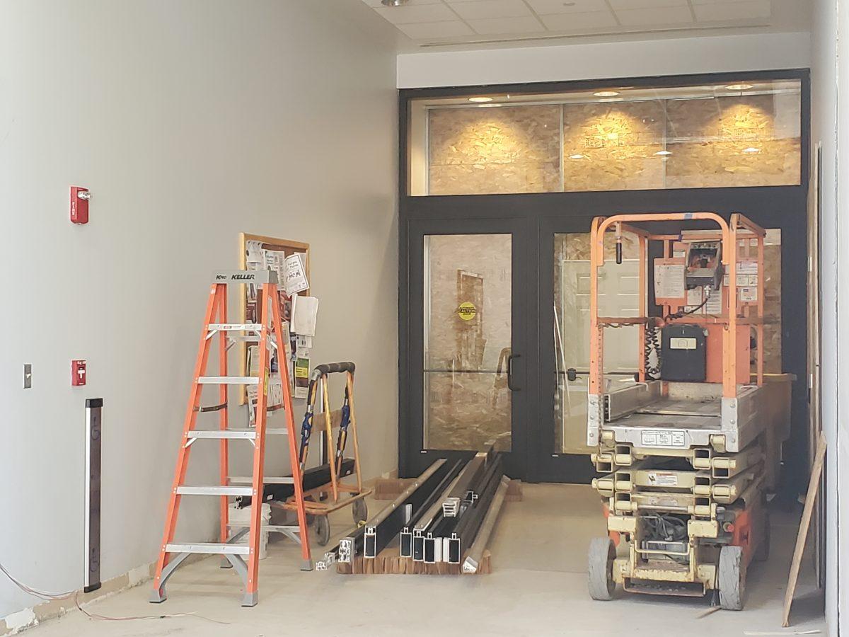 Construction in Wiekamp Hall causes improvements, disturbances