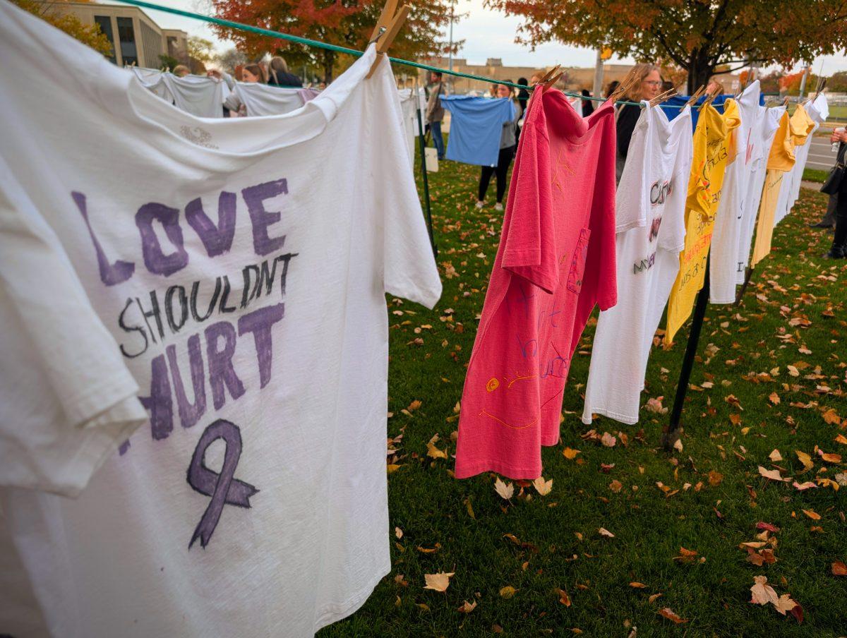 Walk for domestic violence awareness