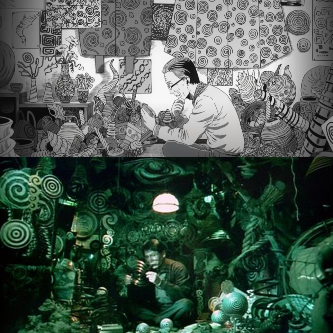 Uzumaki: the adaptation on a downward spiral