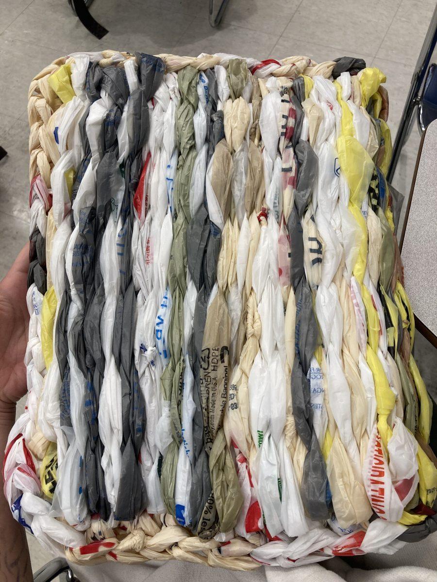 CJSO collects plastic bags for charitable upcycling project